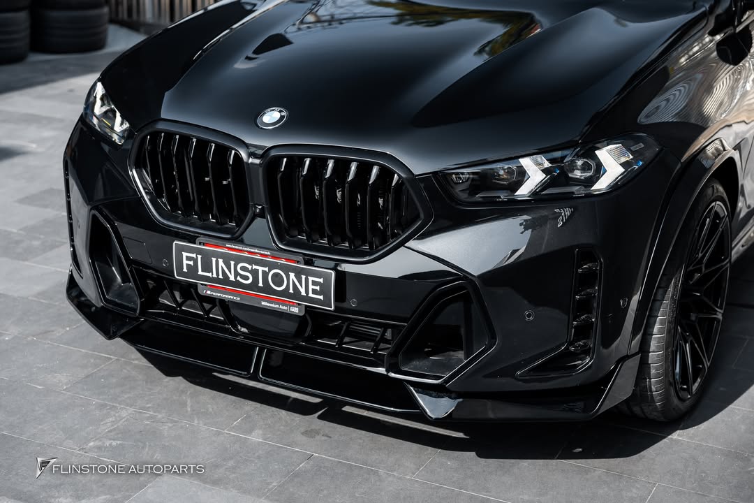 BMW X6 G06 ล้อสีดำเงา