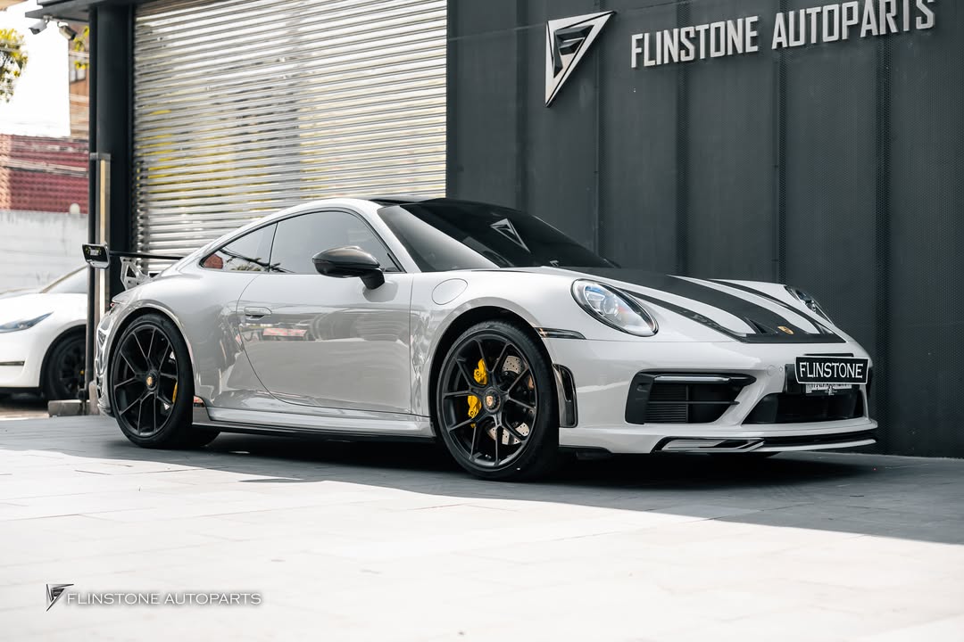 Porsche 992 Carrera S with TECHART Front Spoiler