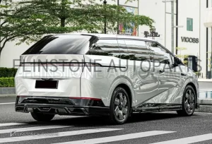 สเกิร์ตข้าง Xpeng X9 Facelift ทรง BSKT DESIGN