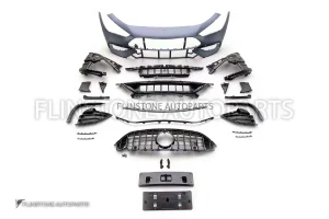 ชุดกันชนหน้า C236 CLE-Class CLE300 ทรง CLE53 AMG