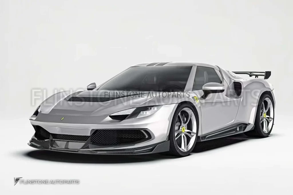 ชุดแต่งรอบคัน Carbon Fiber Ferrari 296 GTB ทรง Paktechz
