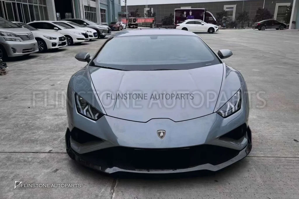 ลิ้นหน้า Carbon Fiber Lamborghini Huracan EVO ทรง Carbonado