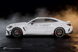 สเกิร์ตข้าง Carbon Fiber C236 CLE-Class ทรง AE DESIGN