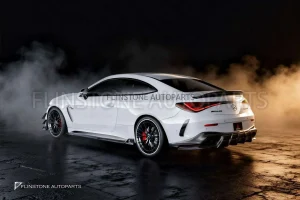 สเกิร์ตข้าง Carbon Fiber C236 CLE-Class ทรง AE DESIGN