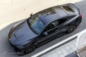 สปอยเลอร์หลังคา Carbon Fiber CLE53 C236 CLE-Class ทรง SOOQOO