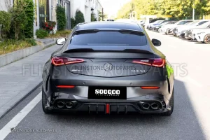 ดิฟฟิวเซอร์ท้าย Carbon Fiber CLE53 C236 CLE-Class ทรง SOOQOO