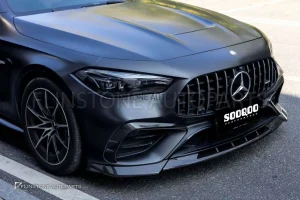 ลิ้นหน้า Carbon Fiber CLE53 C236 CLE-Class ทรง SOOQOO