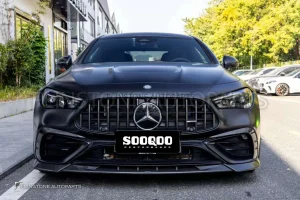 ลิ้นหน้า Carbon Fiber CLE53 C236 CLE-Class ทรง SOOQOO
