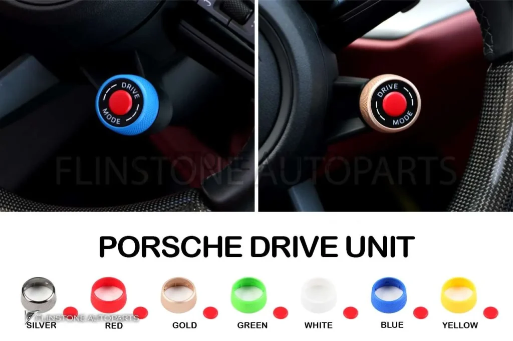 เปลี่ยนสีที่หมุน Drive Select สำหรับ PORSCHE ทุกรุ่น