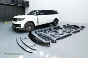 ชุดแต่งรอบคัน Carbon Fiber Land Rover Range Rover ทรง Mansory