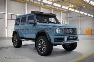 คิ้วซุ้มล้อ Carbon Fiber W464 G-Class ทรง G63 4x4