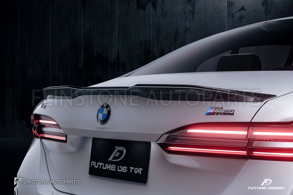 สปอยเลอร์ท้าย Carbon Fiber BMW G60 Series 5 ทรง FUTURE DESIGN