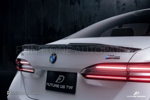 สปอยเลอร์ท้าย Carbon Fiber BMW G60 Series 5 ทรง FUTURE DESIGN