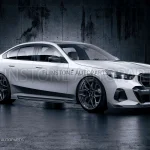 สเกิร์ตข้าง Carbon Fiber BMW G60 Series 5 ทรง FUTURE DESIGN