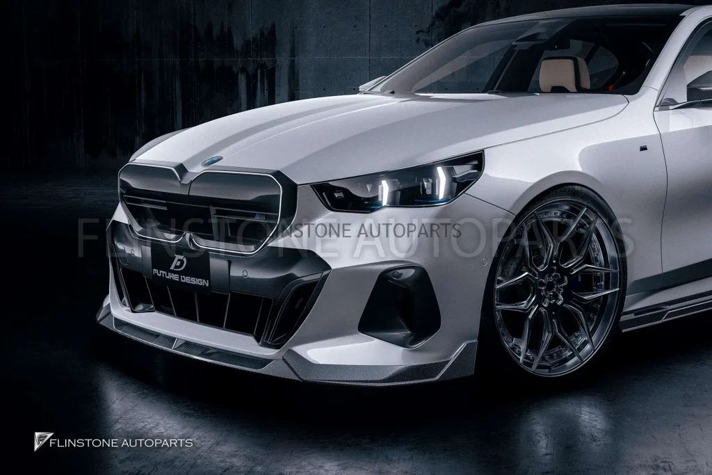 ลิ้นหน้า Carbon Fiber BMW G60 Series 5 ทรง FUTURE DESIGN