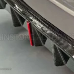 ดิฟฟิวเซอร์ Carbon Fiber BMW G32 Series 6 ทรง SP SPORT