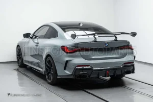 สปอยเลอร์ยกสูง Carbon Fiber BMW G22 Series 4 ทรง TAKD V.2