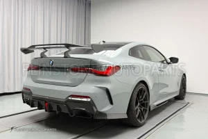 สปอยเลอร์ยกสูง Carbon Fiber BMW G22 Series 4 ทรง TAKD V.2