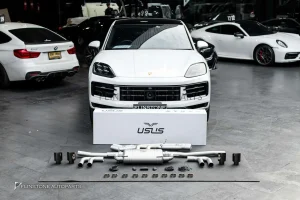 ชุดท่อ USUS TITANIUM สำหรับ Porsche New Cayenne S E-Hybrid
