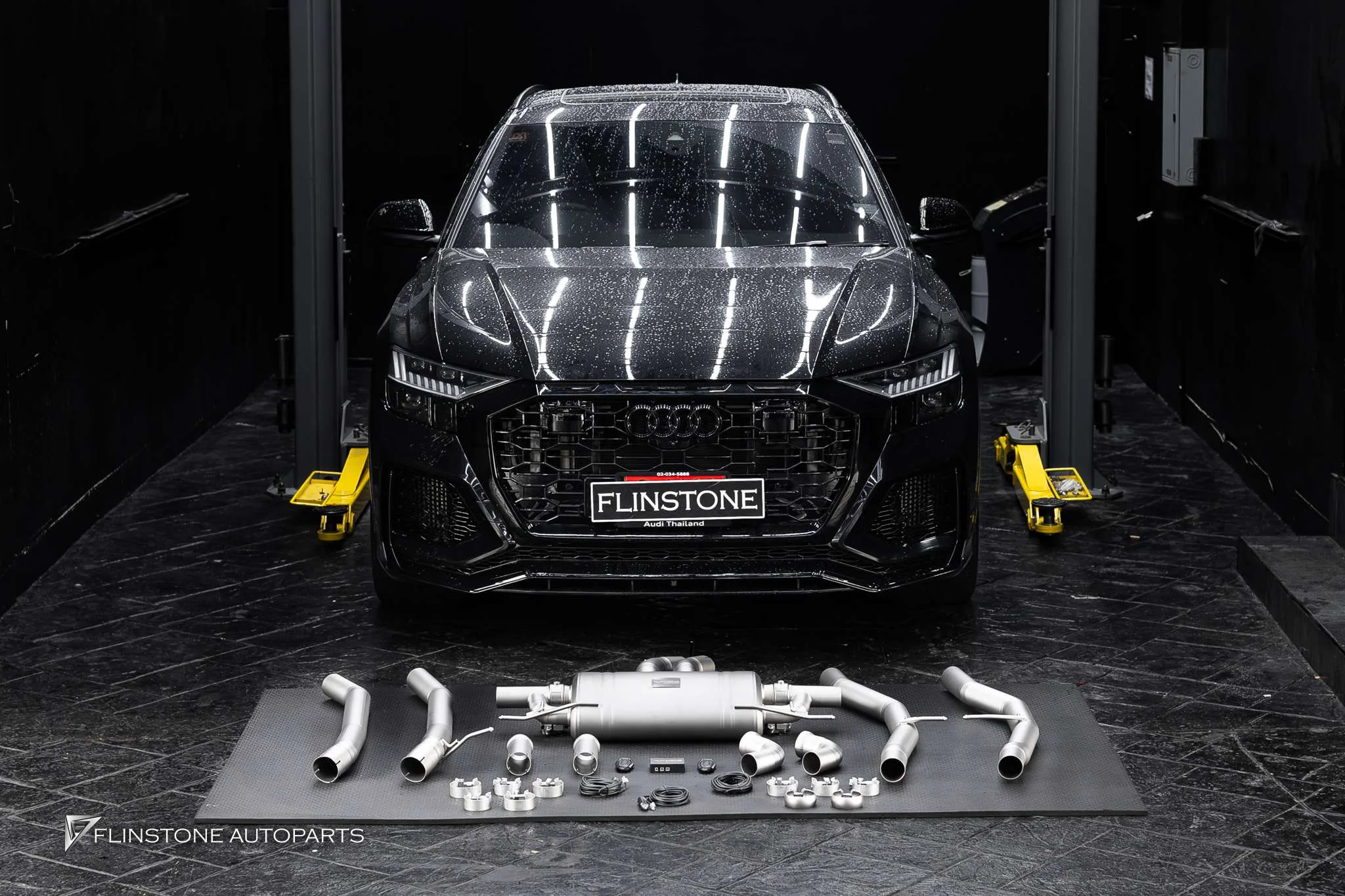 ชุดท่อ USUS TITANIUM สำหรับ Audi Q8