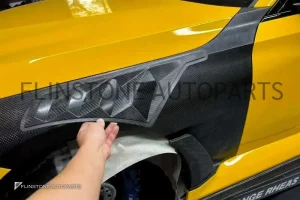 แก้มข้าง Carbon Fiber BMW G87 Series 2 ทรง Alpha