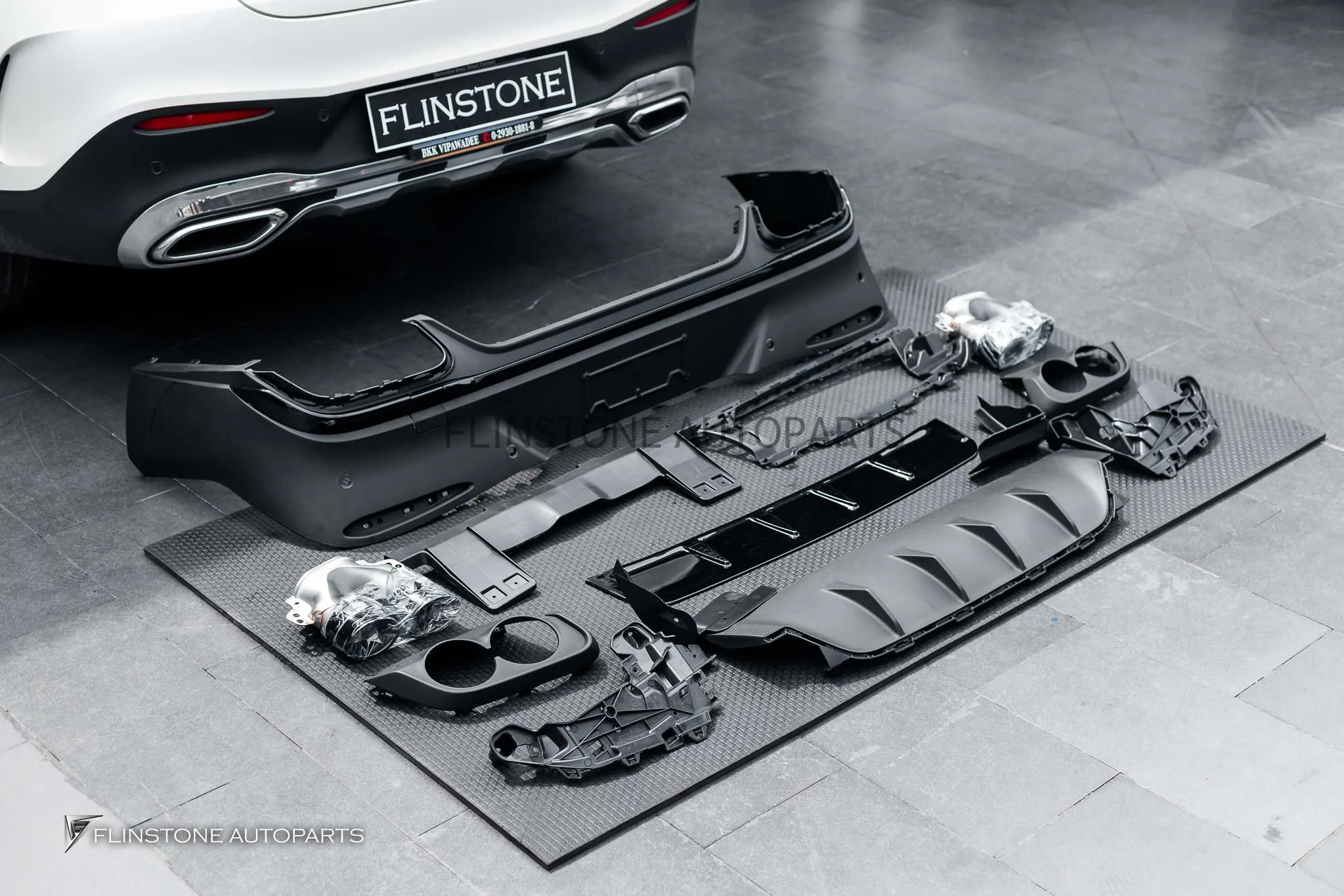 ดิฟฟิวเซอร์ท้าย W254 GLC-Class Coupe ทรง AMG GLC43