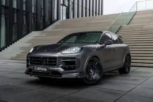 ชุดแต่งรอบคัน PORSCHE CAYENNE E3.2 SUV ทรง Larte Design Carbon