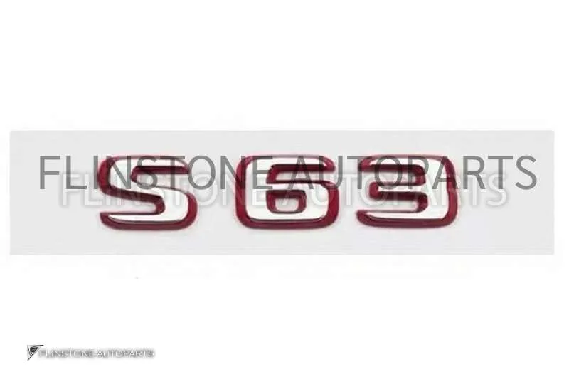 โลโก้ S63 สีเงินฐานแดง แบบใหม่ 2025