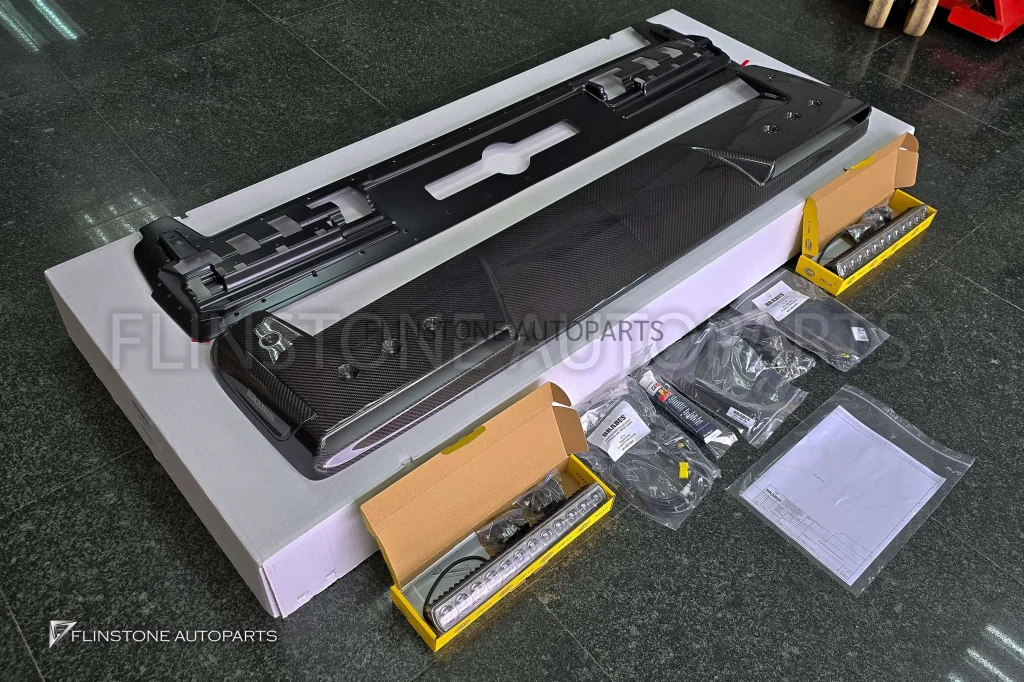 สปอยเลอร์หน้า LED W465 G-Class ทรง BRABUS G800 2025