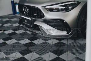 ลิ้นหน้า Carbon Fiber C236 CLE53 AMG ทรง Future Design แท้