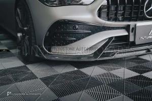 ลิ้นหน้า Carbon Fiber C236 CLE53 AMG ทรง Future Design แท้
