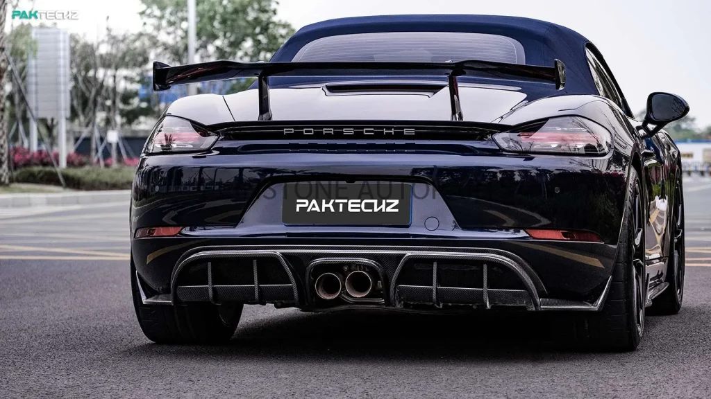 ดิฟฟิวเซอร์ Carbon Fiber 718 ทรง Paktechz