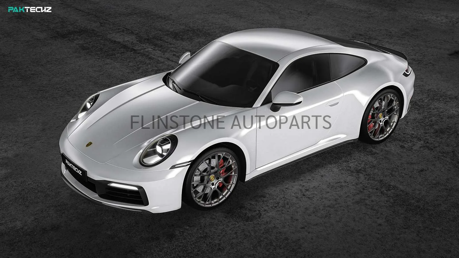 ดิฟฟิวเซอร์ท้าย Carbon Fiber 992 turbo S ทรง Paktechz