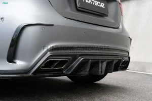 ดิฟฟิวเซอร์ Carbon Fiber  A Class W176 2013-2018 ทรง Paktechz