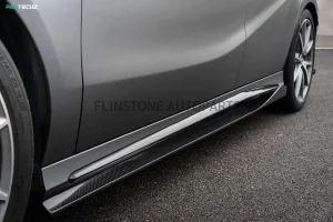 สเกิร์ตข้าง Carbon Fiber  A Class W176 2013-2018 ทรง Paktechz