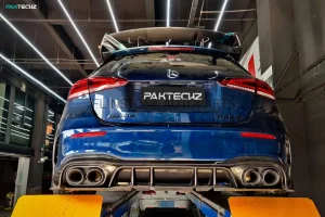 สปอยเลอร์ Carbon Fiber A Class W177 2019 ทรง Paktechz