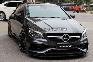 ลิ้นหน้า Carbon Fiber CLA Class W117 2013-2018 ทรง Paktechz