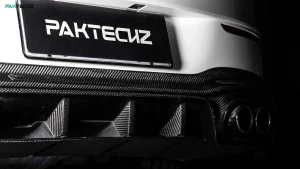 ดิฟฟิวเซอร์ Carbon Fiber CLA Class W118 2019 ทรง Paktechz