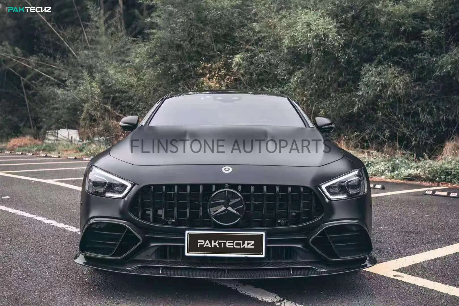 前唇 Carbon Fiber AMG GT 50/53 款式 Paktechz