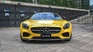 ลิ้นหน้า Carbon Fiber AMG GT C190 2014-2016 V.2 ทรง Paktechz
