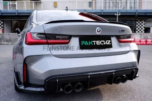 ดิฟฟิวเซอร์ Carbon Fiber M4 G82 G83 ทรง Paktechz
