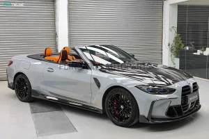 สเกิร์ตข้าง Carbon Fiber M4 G82 G83 ทรง Paktechz