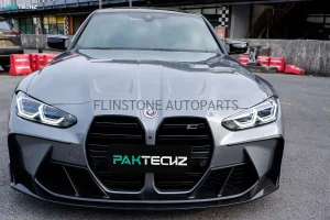 ลิ้นหน้า Carbon Fiber M4 G82 G83 ทรง Paktechz