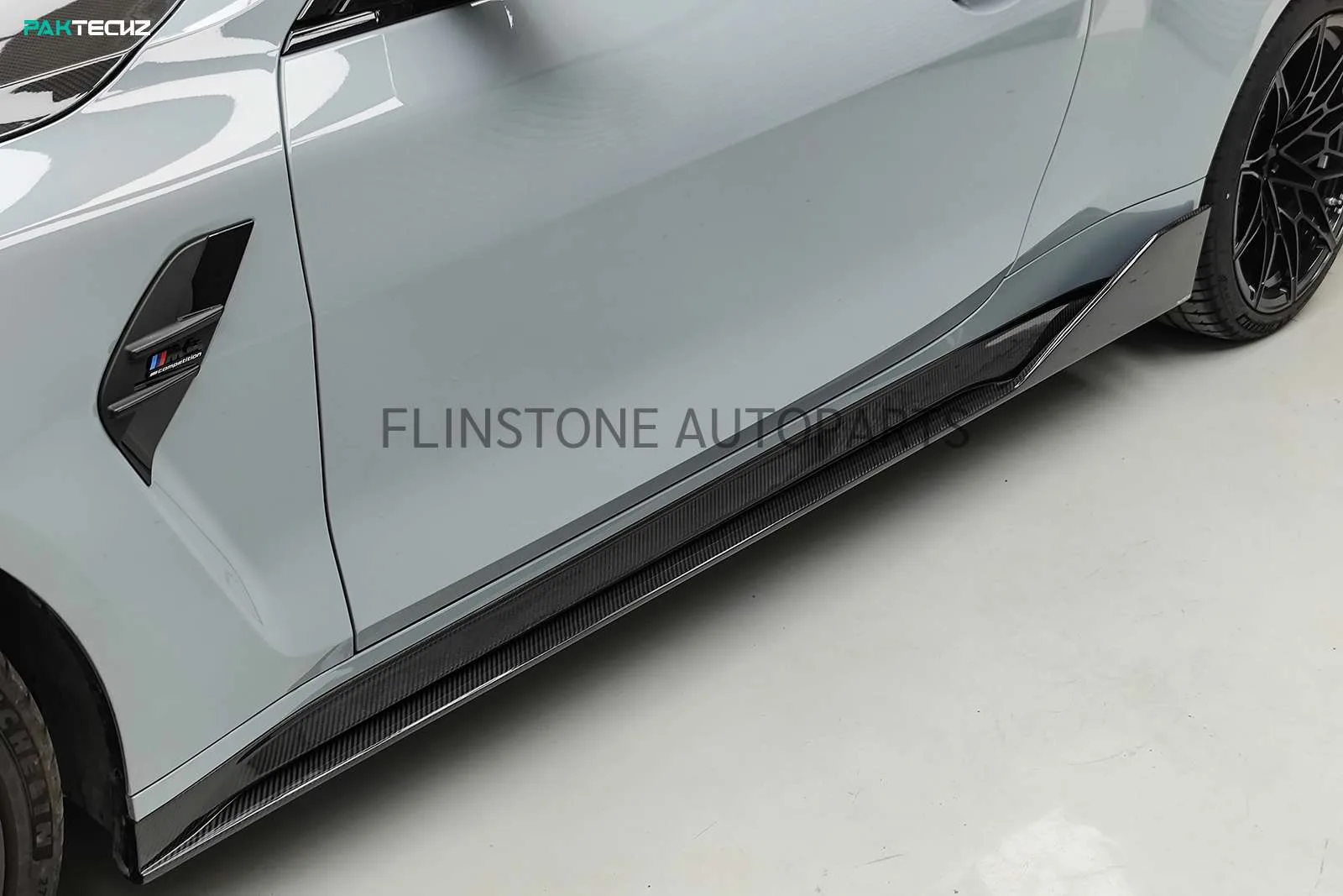 Side Skirts Carbon Fiber M3 G80 style Paktechz