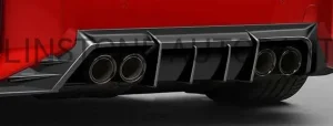 ดิฟฟิวเซอร์ Carbon Fiber M2 G87 ทรง Paktechz