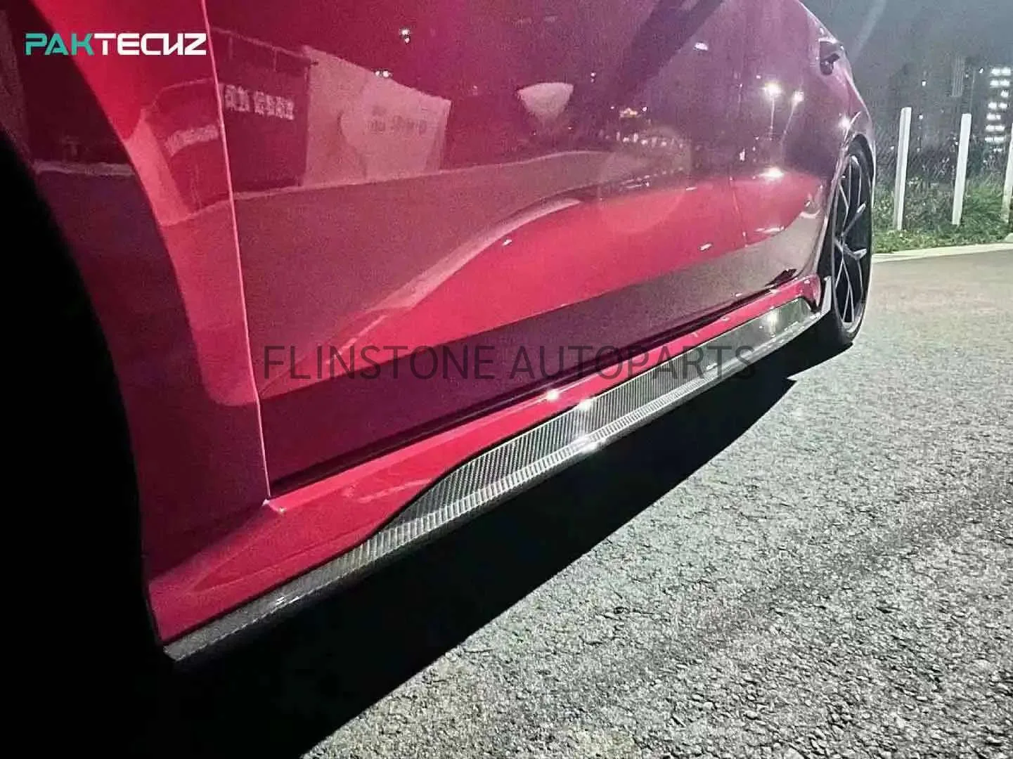 Side Skirts Carbon Fiber RS 3 (8Y) style Paktechz