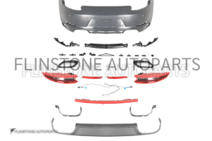 ชุดกันชนท้าย PORSCHE 991.1 อัพเกรดเป็นไฟแบบยาว 991.2