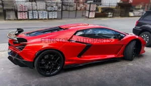 สปอยเลอร์ท้าย Carbon Fiber LAMBORGHINI Revuelto ทรง DMC