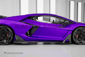 สเกิร์ตข้าง Lamborghini Revuelto ทรง Duke Dynamic