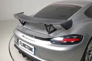 สปอยเลอร์ท้าย Carbon Fiber PORSCHE 718 Cayman Boxster ทรง GT4